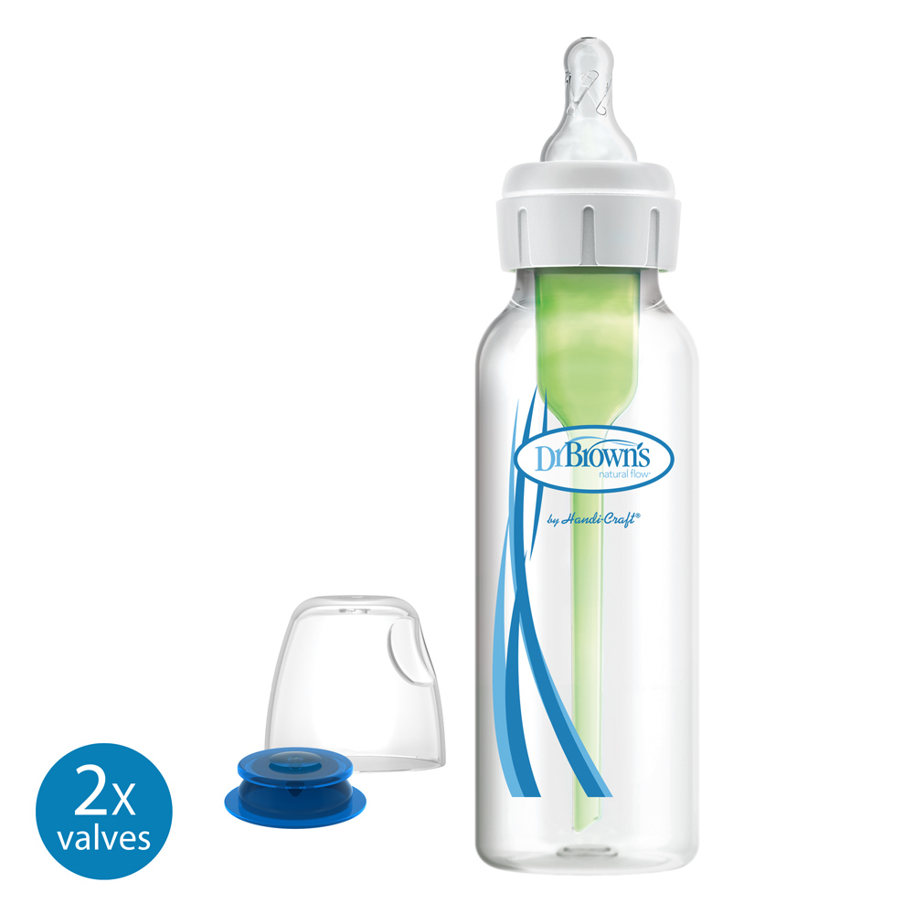 schuld Intimidatie voor Dr. Brown's Options+ Anti-colic Bottle | Specialty Feeding System 250 ml •  Dr. Brown's
