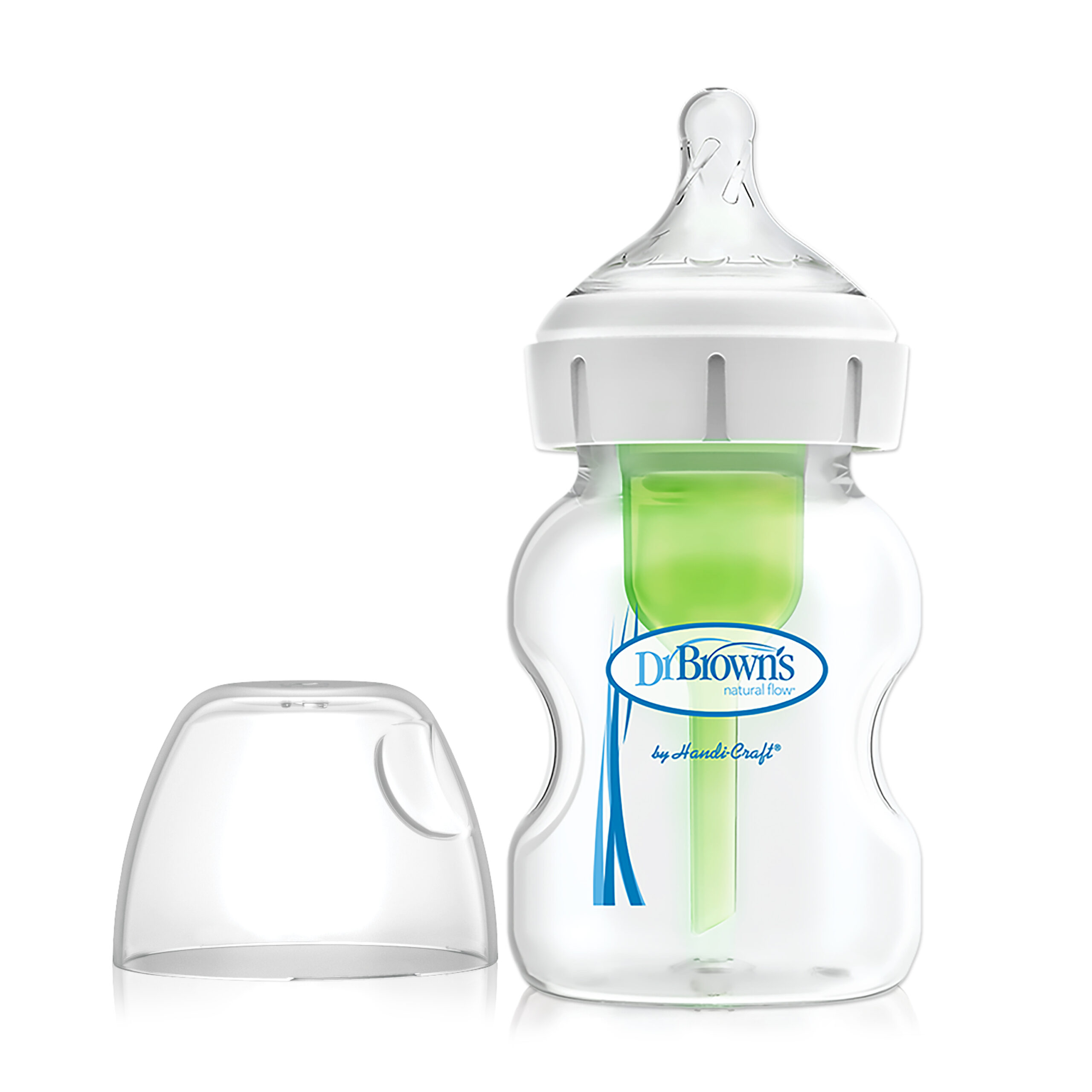 boter Masaccio slepen Dr. Brown's Options+ Anti-colic Bottle | Brede halsfles 150 ml • Dr. Brown's