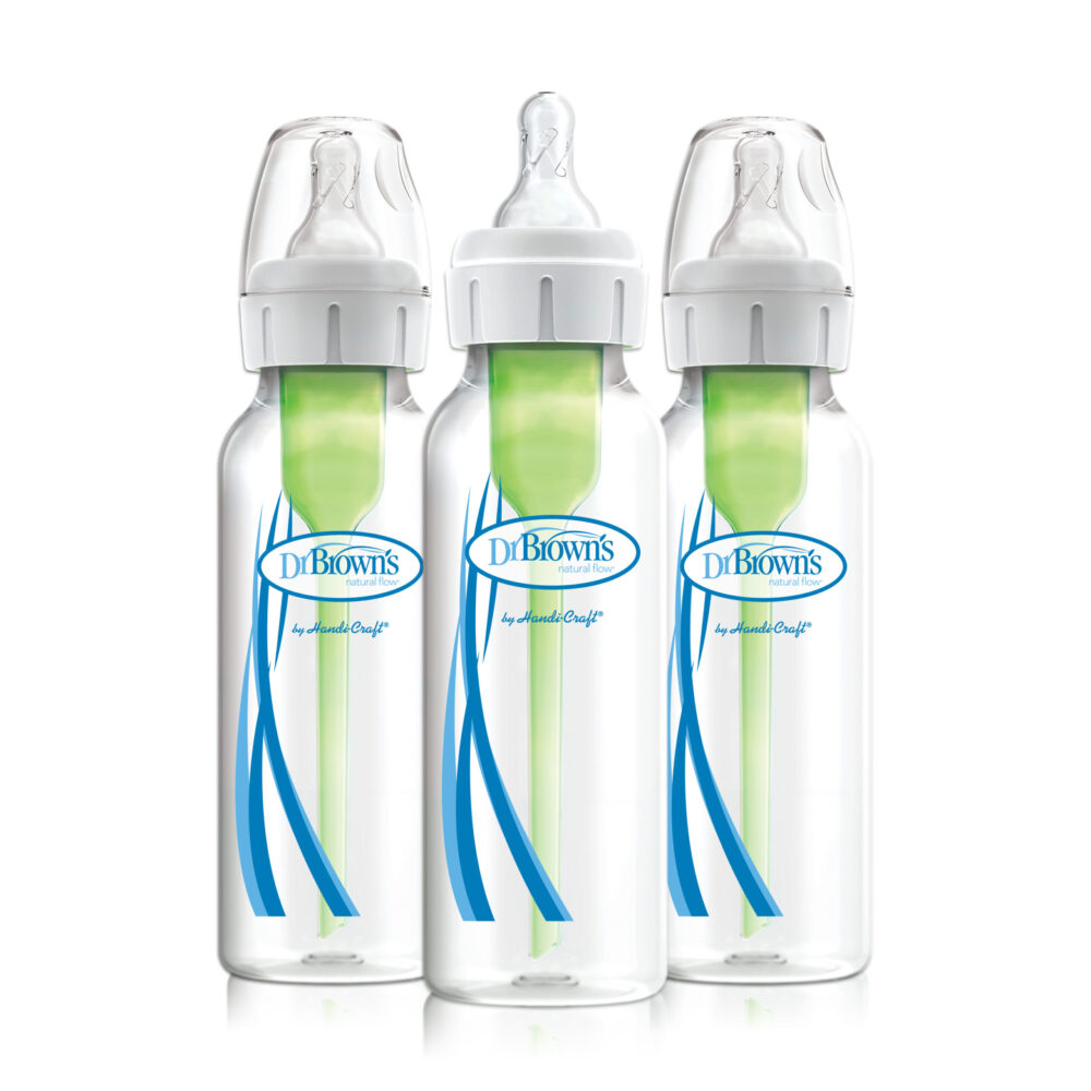instinct Goed doen Lauw Dr. Brown's Options+ Anti-colic Bottle | 3-pack Standaard halsfles 250 ml •  Dr. Brown's